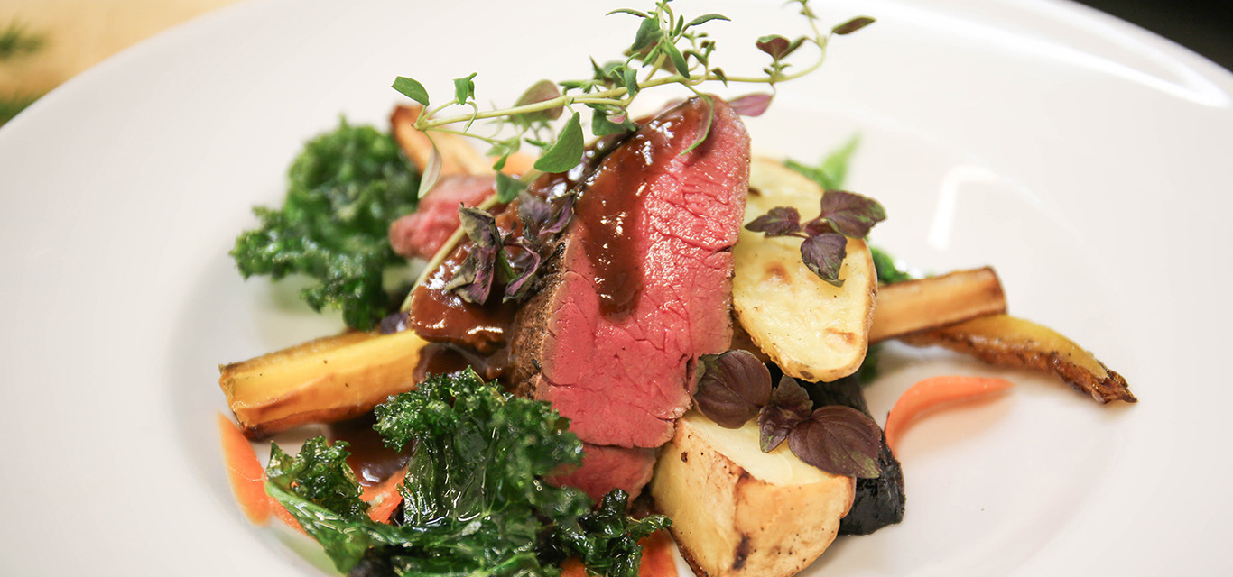 Plate of food